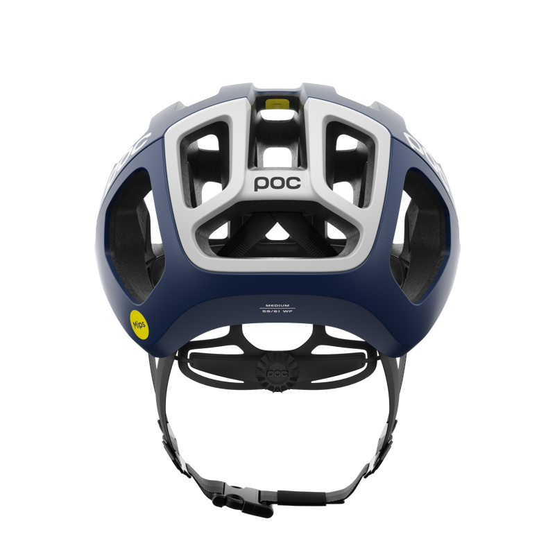 POC Ventral Air MIPS Road Helmet in Lead Blue Matt-3